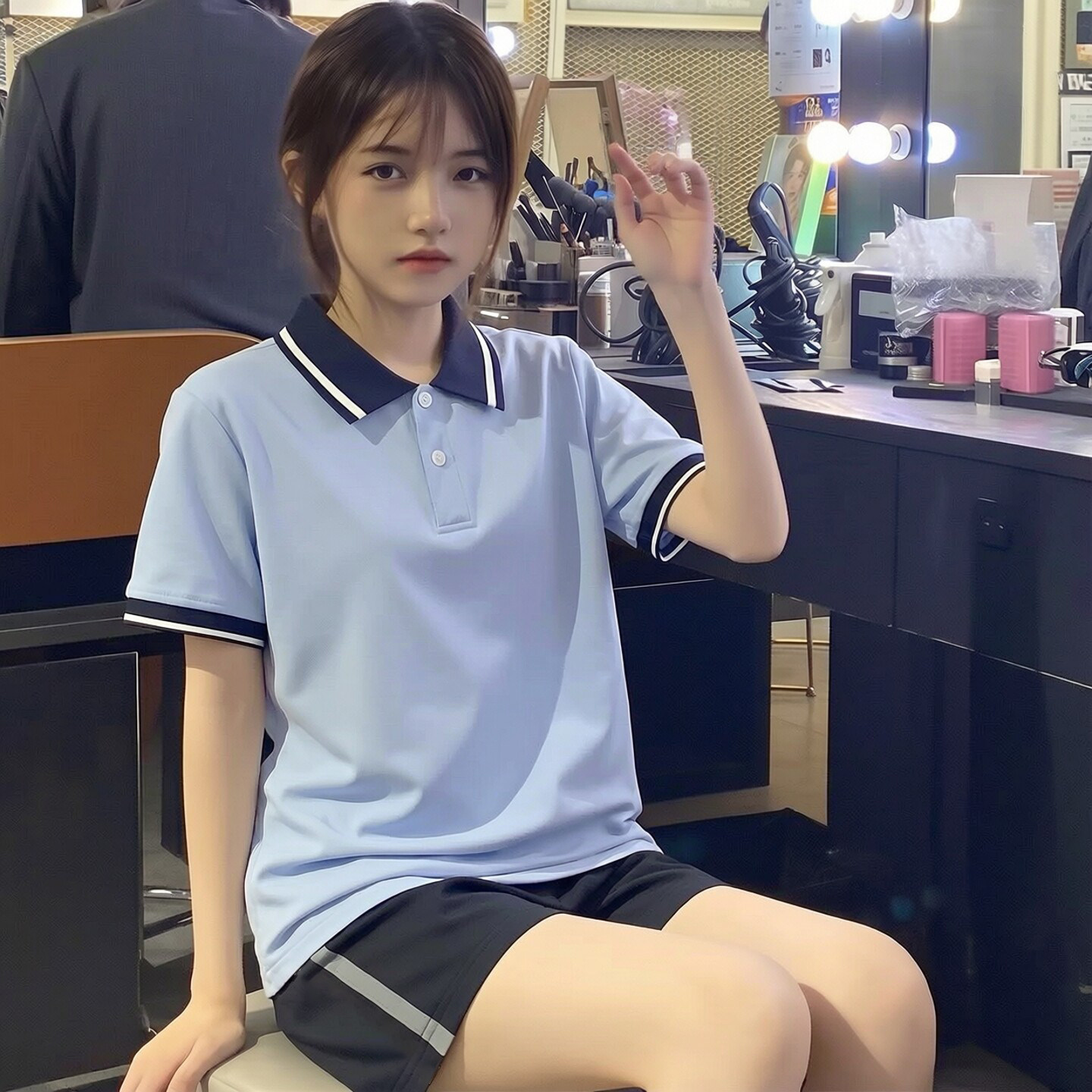 夏季短袖小学生园服男女通用校服套装班服儿童表演纯棉两件套团购