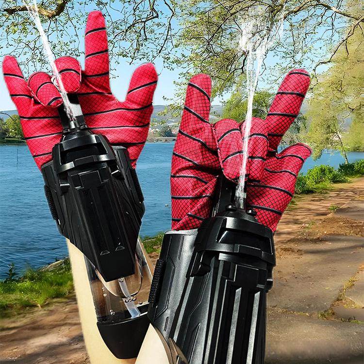 爆款侠蜘蛛手腕按压电动发射器连发脉冲水枪儿童可穿戴手臂男玩具,玩具/童车/益智/积木/模型,水枪,淘宝优惠券,粉丝福利购,淘宝优惠卷