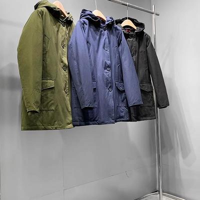 外贸 加拿大国宝级户外！ 防风防水连帽女士中长派克羽绒服 3633