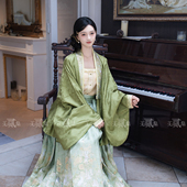 明制对交穿吊带织金马面裙日常国风汉服新品 无贰集 一朝山月