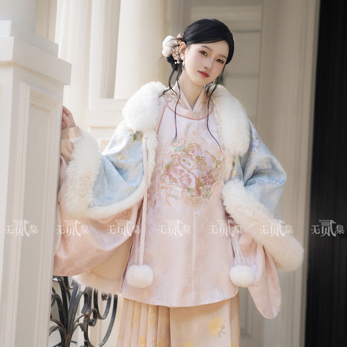 无贰集明制千金风秋冬新品汉服