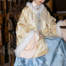 无贰集 仿宋锦昭君袄短袄千金风原创传统明制秋冬汉服 重华