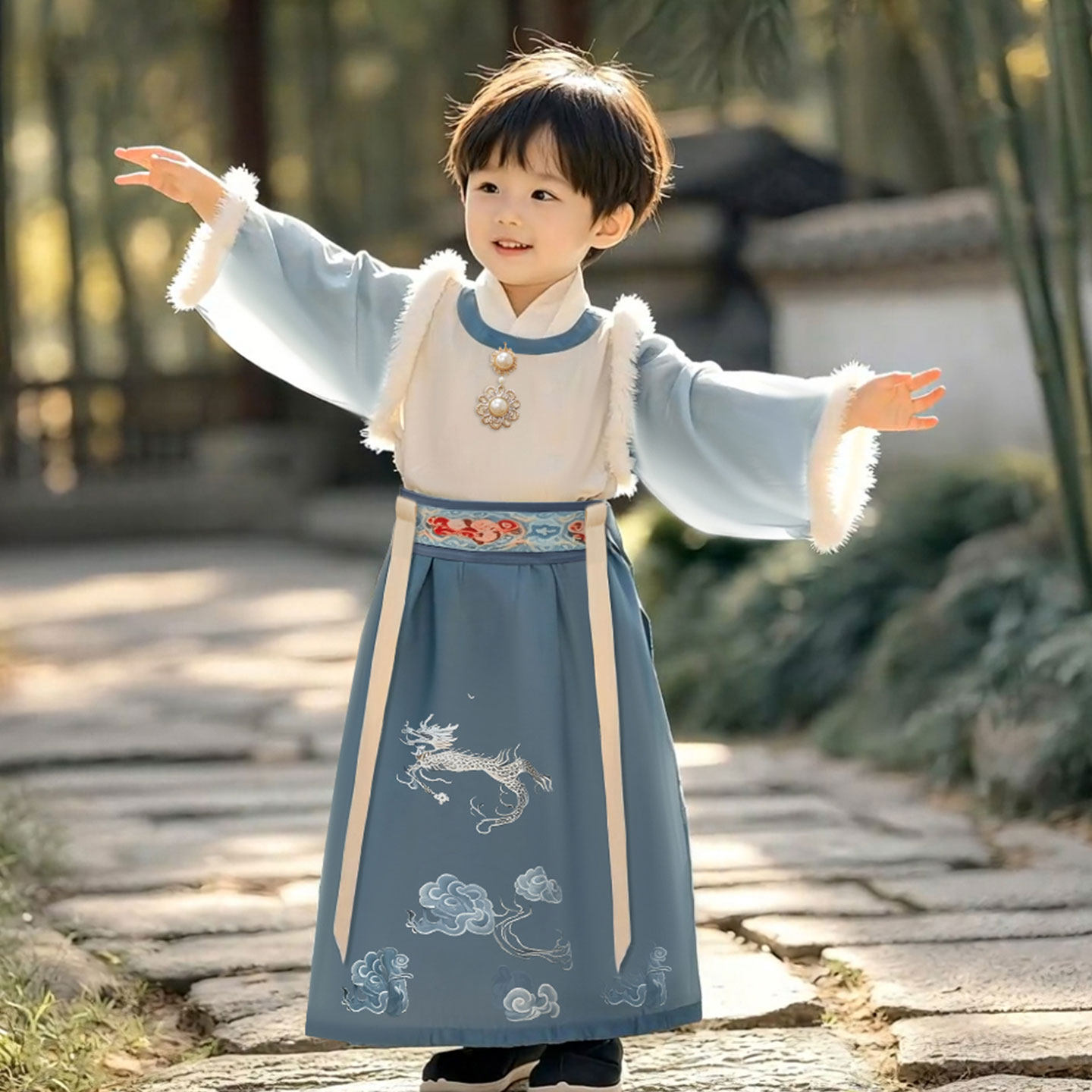 男童汉服2025新款秋冬儿童中国风唐装小男孩新中式古装拜年服冬装,童装/婴儿装/亲子装,唐装,淘宝优惠券,粉丝福利购,淘宝优惠卷