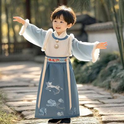 男童汉服儿童中国风唐装中式古装