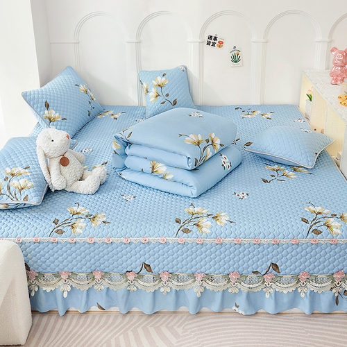 新品四季通用榻榻米床盖专用床单农村炕单电炕盖炕罩垫防滑可定制