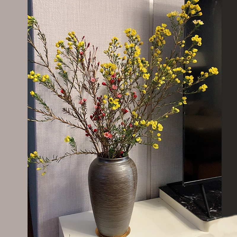 新中式复古陶瓷罐花瓶插鲜干花水培花盆景德镇客厅卧室电视柜摆件,家居饰品,花瓶,淘宝优惠券,粉丝福利购,淘宝优惠卷