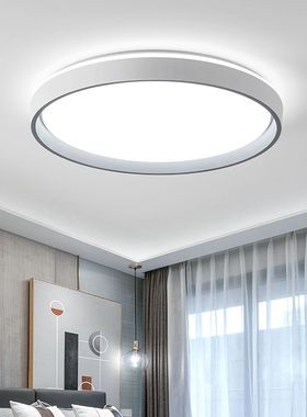 2025新款LED吸顶灯简约现代卧室客厅灯书房餐厅灯具灯饰170622
