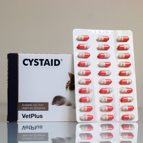 英国原装猫利尿通cystaid plus猫尿血尿频排尿困难猫自发性膀胱炎