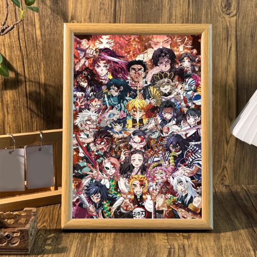 客厅玄关摆台漫展二次元挂画潮