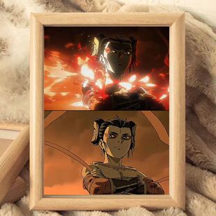 三坛海会大神哪吒三太子相框摆台黑神话悟空周边卡通装饰画ins风