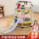 灵智速儿童蹦蹦床室内小型家用弹跳床蹭蹭床跳跳床带护网小孩蹦床