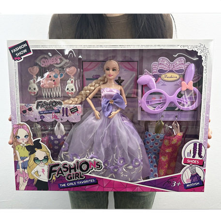 大号巴比娃娃套装女孩公主儿童玩具过家家地摊机构大礼品厂家