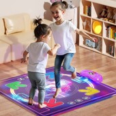 儿童玩具女孩网红爆款 家用无线跳舞毯蓝牙音乐男跳毯游戏生日礼物