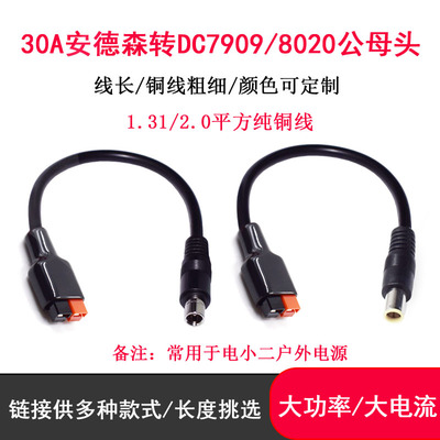 30a安德森转DC7909/8020公母头