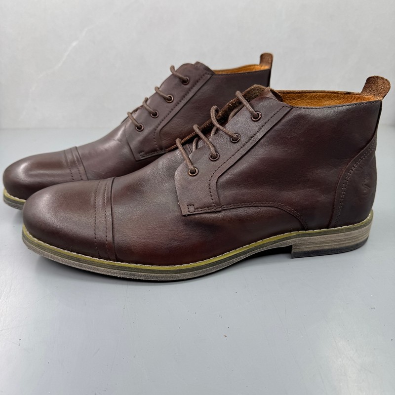 捡漏稀缺狠货外贸单真皮男复古手工鞋三接头复古阿美咔叽马丁靴,流行男鞋,马丁靴,淘宝优惠券,粉丝福利购,淘宝优惠卷