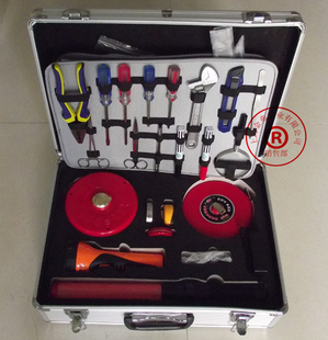 手提交通事故勘查箱交通勘察箱包 事故现场勘察箱 便携痕迹勘查箱