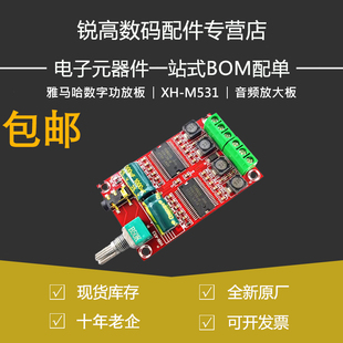 双核芯片组 数字功放板 原装 高解析D类高清音频放大板 M531