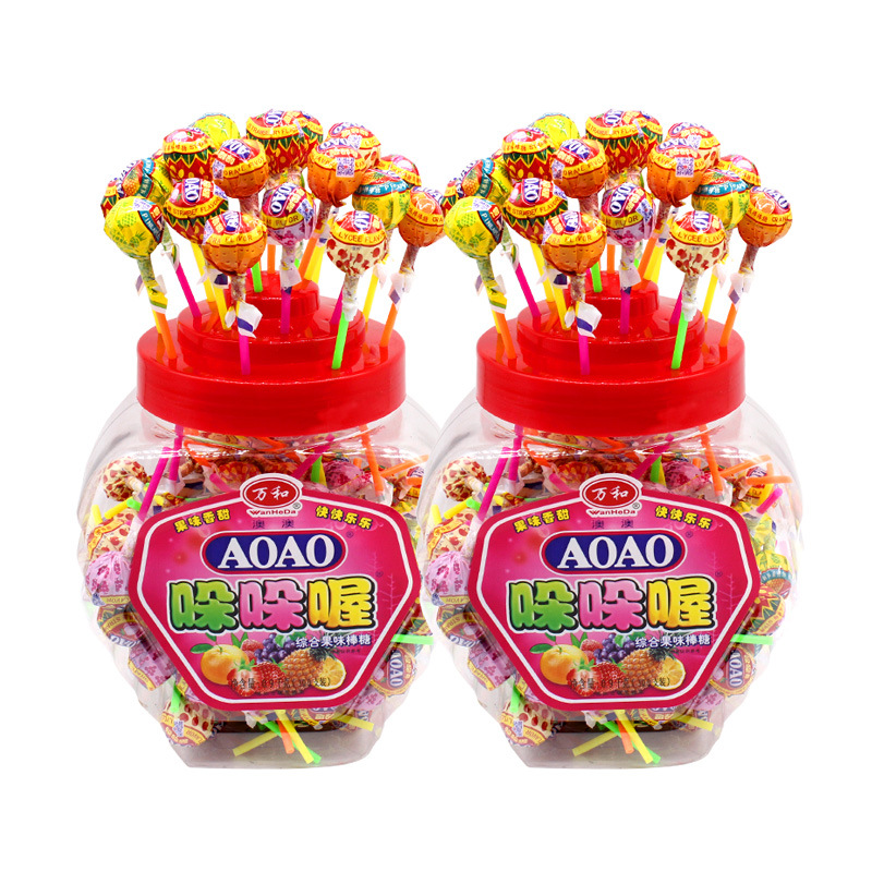 9g水果棒棒糖混合味儿童糖果零食