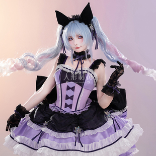 人形制衣cosplay假发雪初音库洛米cos美乐蒂cosplay假发配件