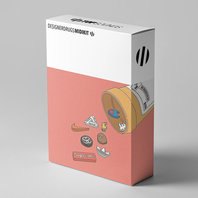 Designer Drugs MIDI Kit 嘻哈MIDI文件包Trap编曲素材【买2送1】