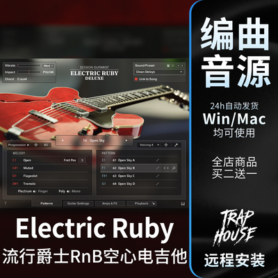 空心电吉他ElectricRuby音源库