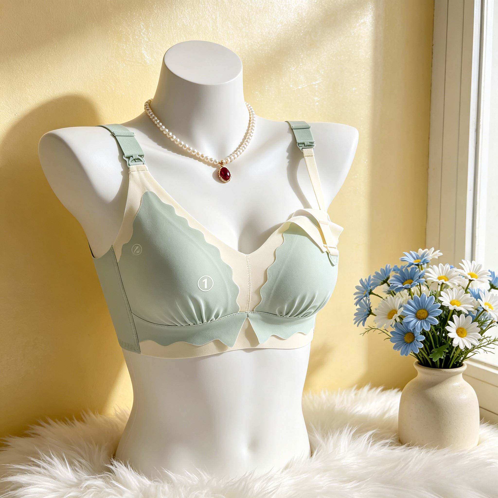 内衣女源头痕哺乳内衣女柔软透气哺乳文胸