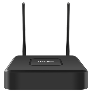 TP-LINK无线网络硬盘录像机4路NVR主机家用监控摄像头wifi手机远程高清摄像机监控器监视器TL-NVR6104C-LW