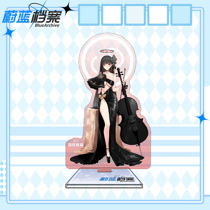 调月莉音大立牌模型摆件亚克力