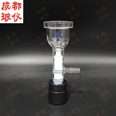 法培 实验室法兰四氟阀门 50mm 高真空四氟法兰阀门 法兰外径35mm