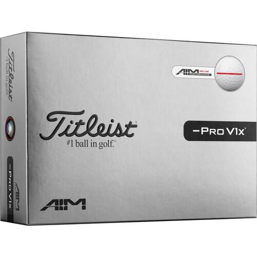 Titleist高尔夫球精准对齐红标