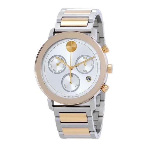 海外代购Movado/摩凡陀男士手表欧美腕表计时码表星期日历显示