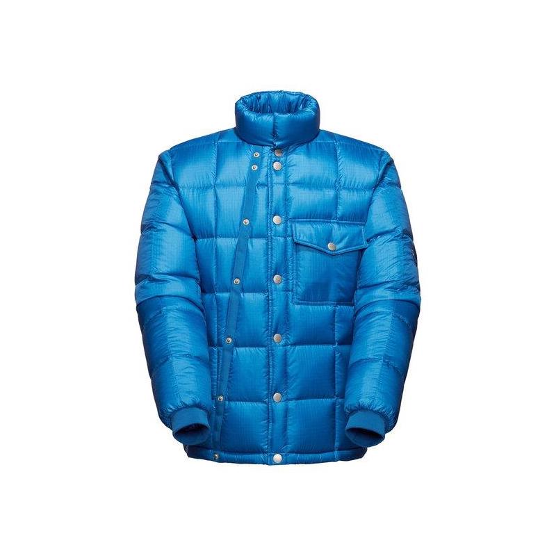 代购Mammut猛犸象男士羽绒服保暖防风轻量户外夹克立领长袖保暖外