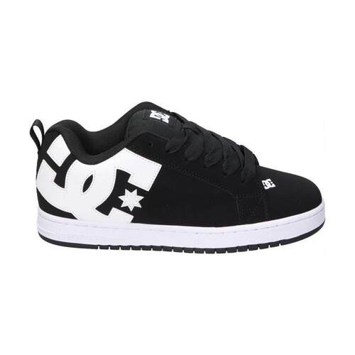 海外代购DC SHOES男士运动休闲鞋耐磨防滑低帮黑白配色日常通勤