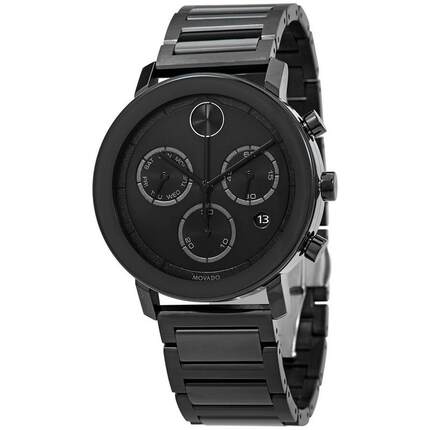 海外代购Movado/摩凡陀男士手表欧美腕表计时码表日历显示