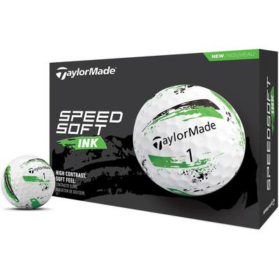 海外代购Taylormade高尔夫球柔软手感增加距离高对比度低压缩