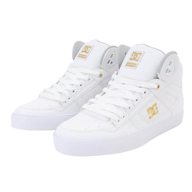 代购DC SHOES男士高帮板鞋透气设计耐磨橡胶底舒适贴合支撑性强