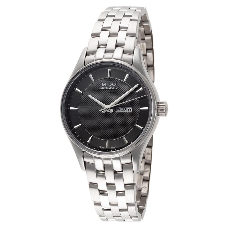 Mido美度女士腕表自动日历夜光计时钢带防水钢壳蓝宝石商务日常
