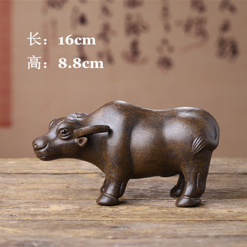 原矿茶宠真陶坊茶盘雕塑手工紫砂