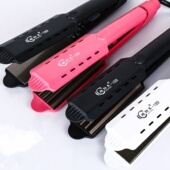 专业电夹板理发店专用直发器玉米烫拉直板夹卷发两用内扣熨板女