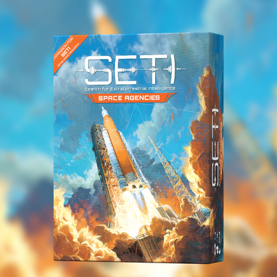 SETI星空觅迹太空机构桌游+两张推广卡休闲聚会探寻地外文明游戏