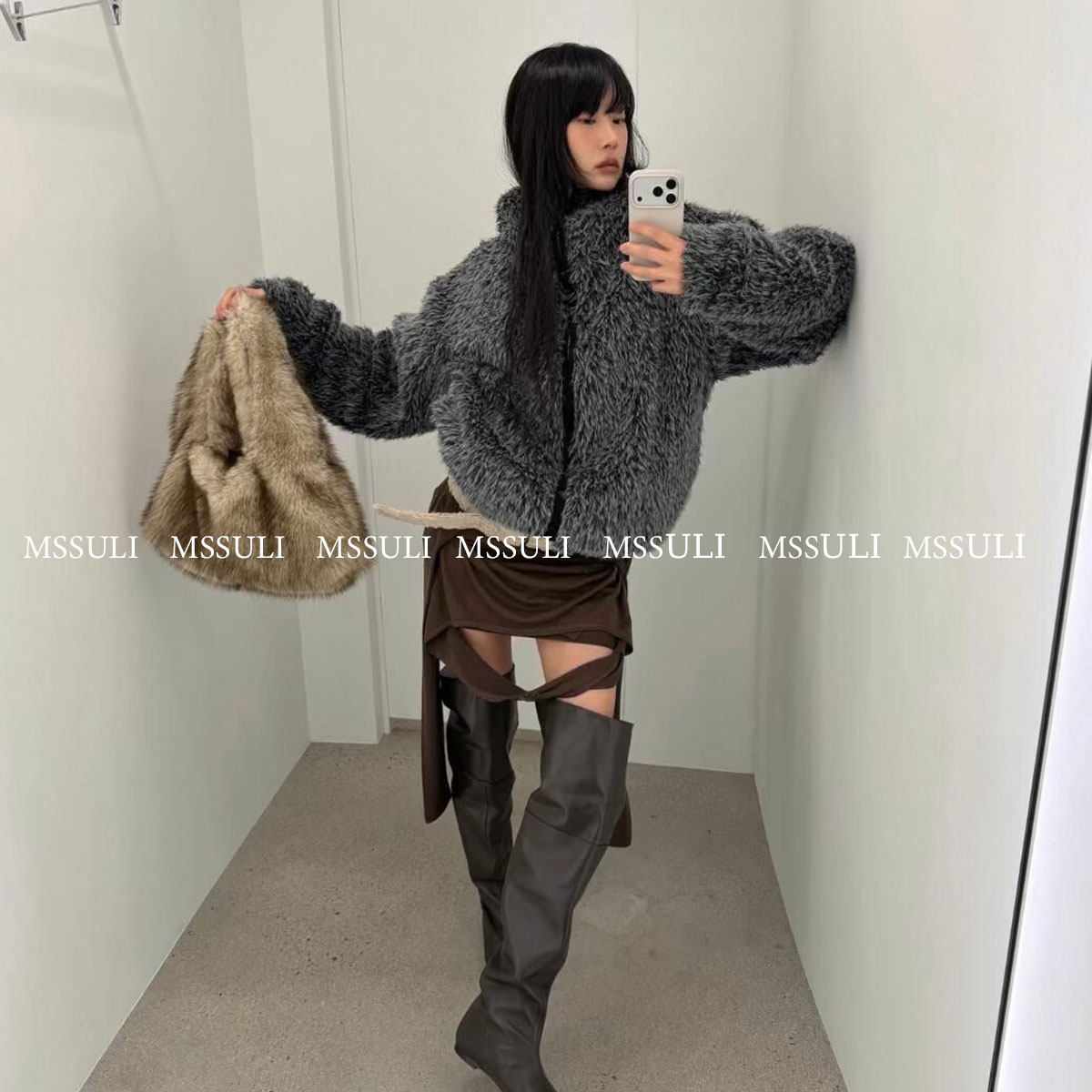 顶配版！明星同款羊羔毛加厚拉链外套开衫女,女装/女士精品,时尚抓绒衣,淘宝优惠券,粉丝福利购,淘宝优惠卷