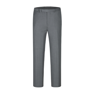 工装 奥迪女西裤 修身 职业装 汽车4S店进口车销售女士条纹灰色女裤