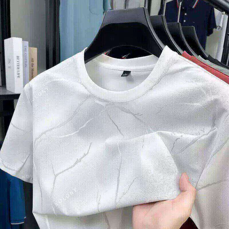 干活穿的衣服男上班休息夏季劳保工作服耐脏耐磨速干短袖T恤男士
