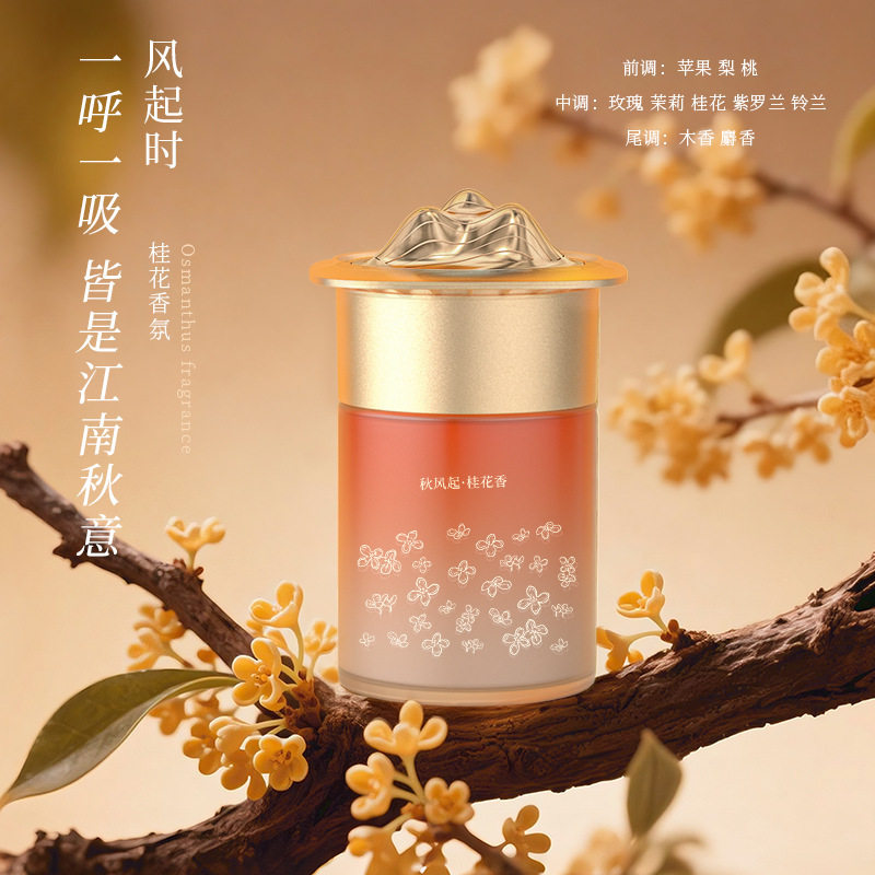 汽车固体香膏 桂花高端车载香薰持久留香除异味高颜值婚庆礼品盒,汽车用品/电子/清洗/改装,汽车香水香薰,淘宝优惠券,粉丝福利购,淘宝优惠卷