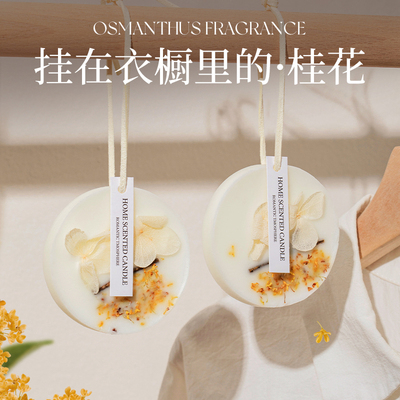 衣柜专用香薰蜡片家用室内持久留香卧室房间衣物香氛香片衣橱挂件