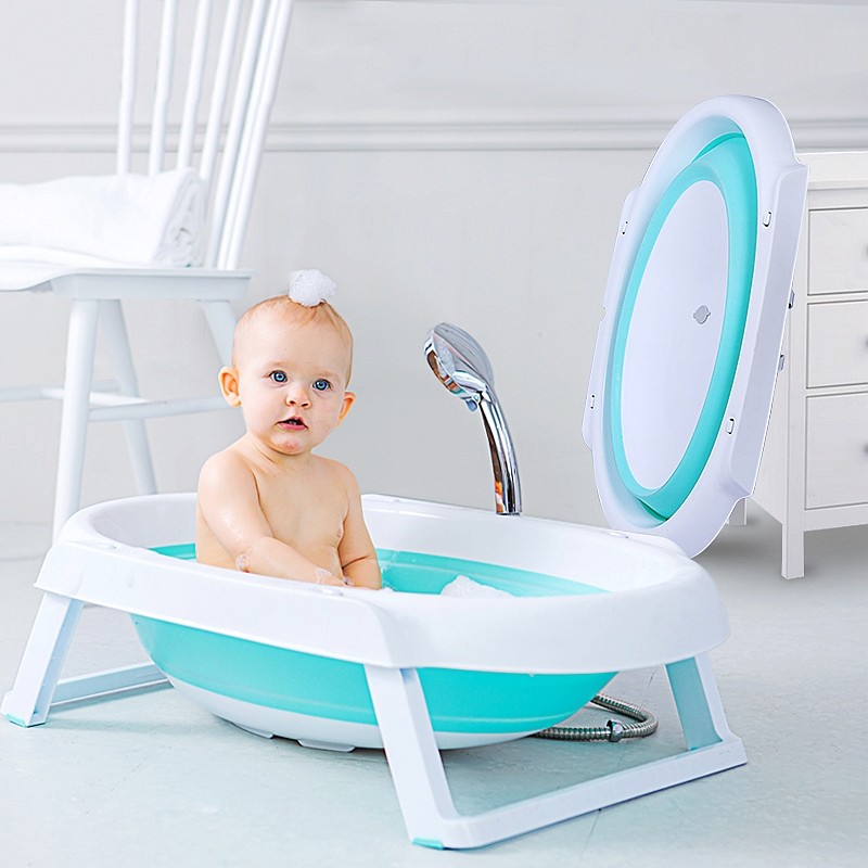 Brotish 贝鲁托斯 婴幼儿可折叠浴盆 宝宝洗澡盆 天猫优惠券折后￥48起包邮（￥78-30）2色可选