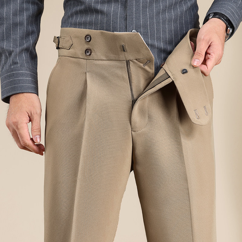 2024新款弹力松紧腰围西裤