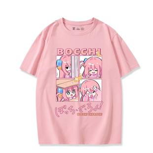 孤独摇滚动漫周边后藤一里同款波奇酱cos短袖T恤男女夏季痛衣服潮