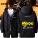 尼康相机nikon外套衣服fm2单反胶片摄影摄像师工作羽绒服可定制男