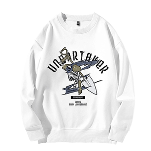 86不存在的地域战区动漫周边送葬者Undertaker标志圆领卫衣男衣服